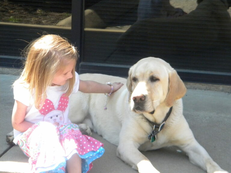 girl-and-dog